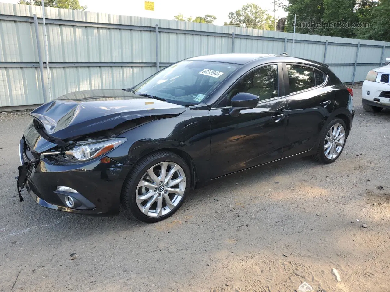 2014 Mazda 3 Grand Touring Черный vin: JM1BM1M38E1181079