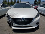 2015 Mazda 3 Grand Touring White vin: JM1BM1M39F1223132