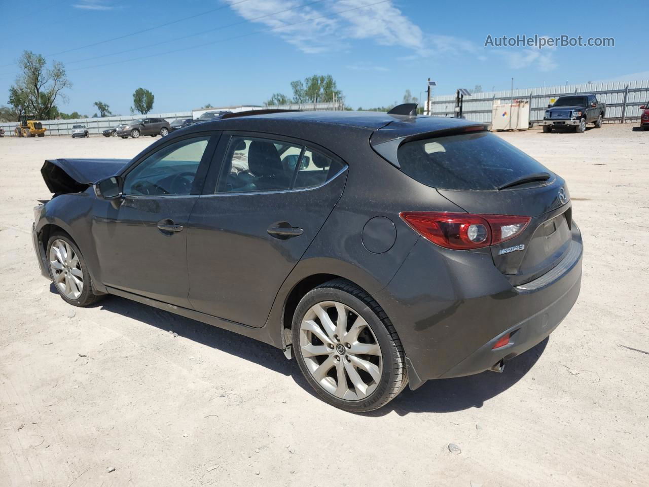 2015 Mazda 3 Grand Touring Brown vin: JM1BM1M39F1230775