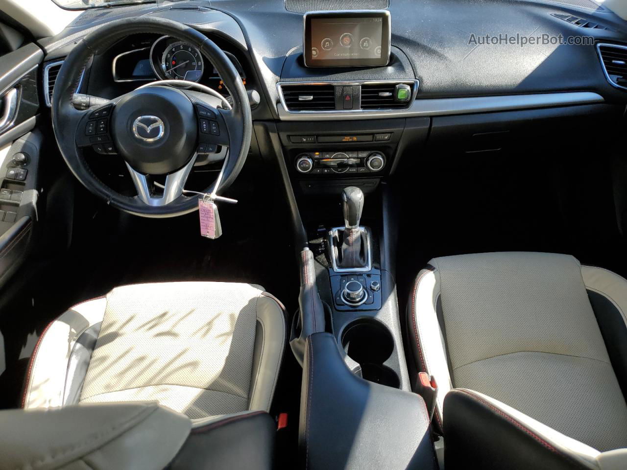 2015 Mazda 3 Grand Touring Серый vin: JM1BM1M39F1232624