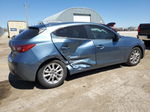 2015 Mazda 3 Grand Touring Blue vin: JM1BM1M70F1226472