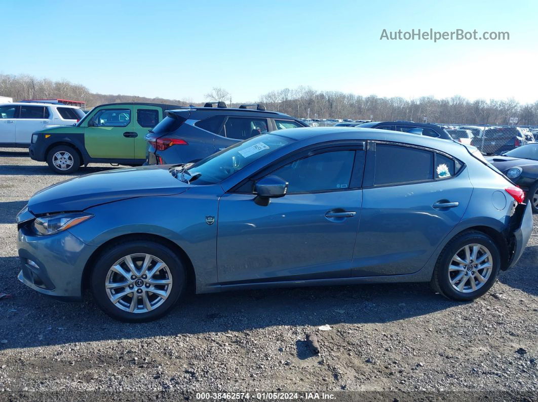 2015 Mazda Mazda3 I Grand Touring Blue vin: JM1BM1M70F1234443