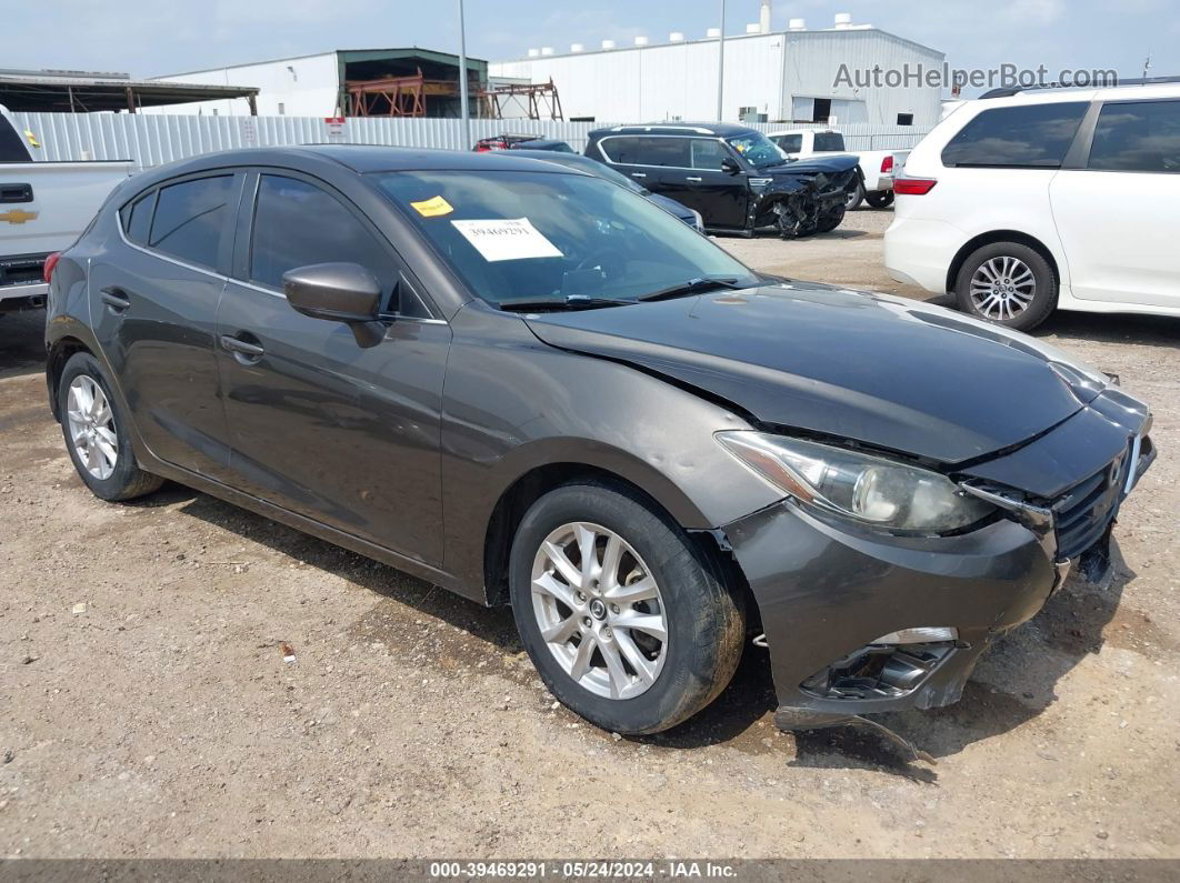 2014 Mazda Mazda3 I Grand Touring Gray vin: JM1BM1M71E1193268