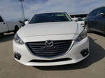 2015 Mazda 3 Grand Touring White vin: JM1BM1M72F1273907