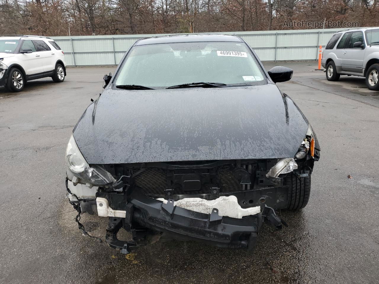 2014 Mazda 3 Grand Touring Black vin: JM1BM1M73E1102176