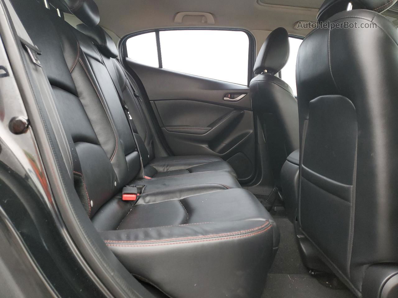 2014 Mazda 3 Grand Touring Black vin: JM1BM1M73E1102176