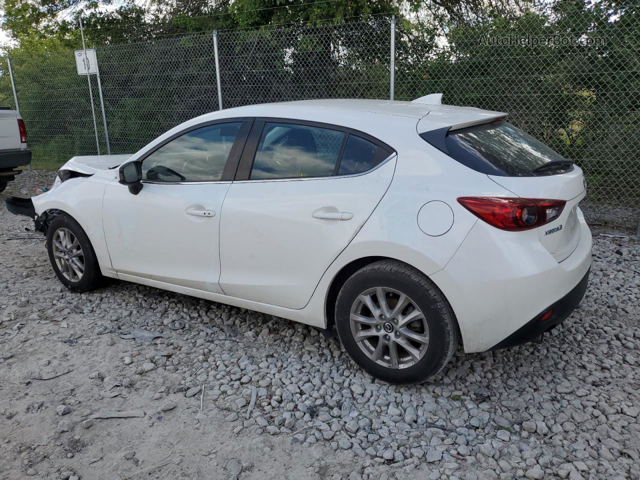 2016 Mazda 3 Touring White vin: JM1BM1M73G1326504