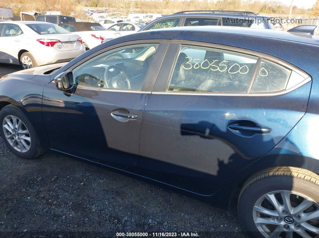 2014 Mazda Mazda3 I Grand Touring Blue vin: JM1BM1M74E1132268