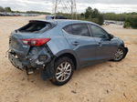 2015 Mazda 3 Grand Touring Blue vin: JM1BM1M74F1223445