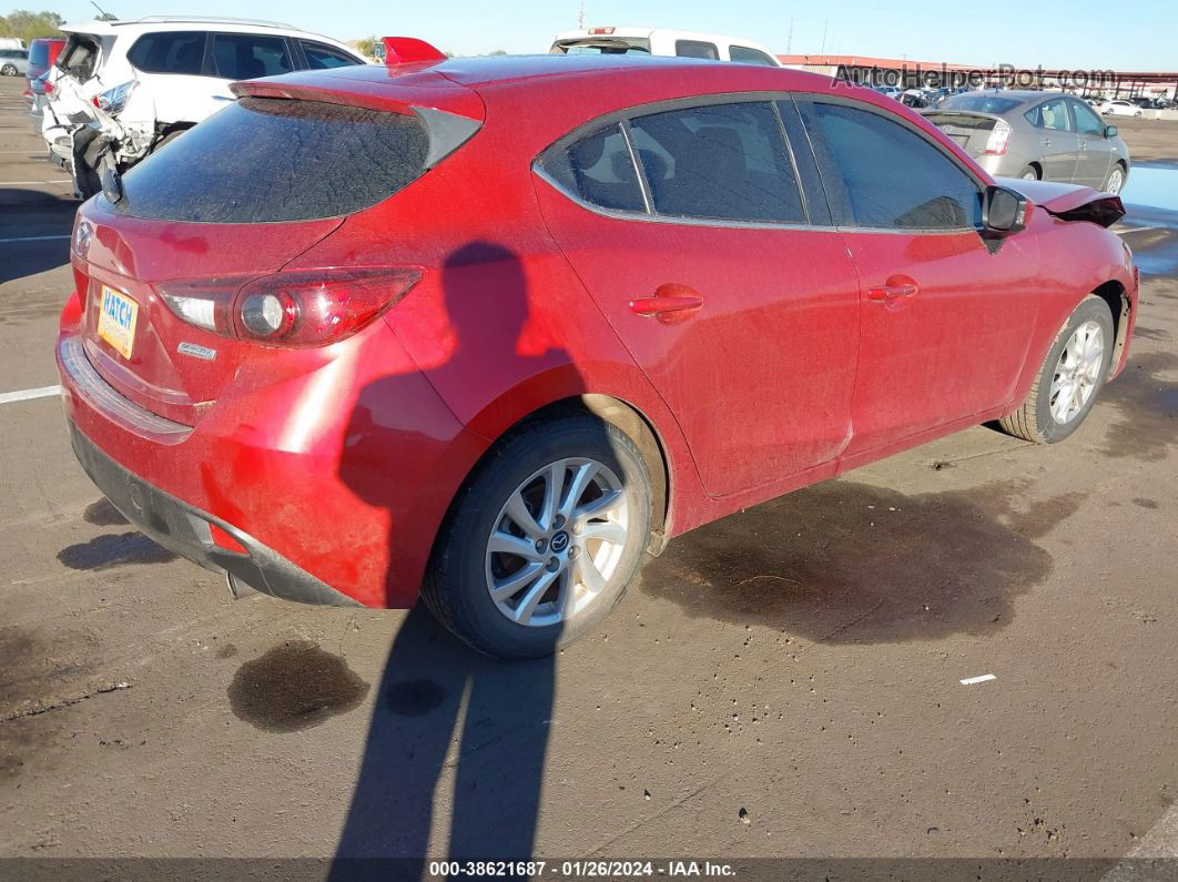 2014 Mazda Mazda3 I Grand Touring Red vin: JM1BM1M75E1207835