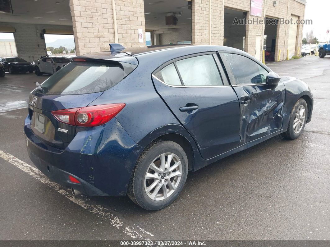 2014 Mazda Mazda3 I Grand Touring Blue vin: JM1BM1M75E1216132