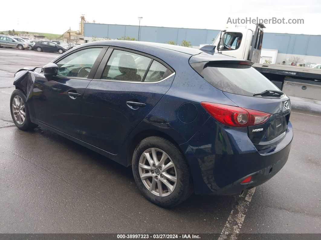 2014 Mazda Mazda3 I Grand Touring Синий vin: JM1BM1M75E1216132