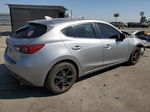 2016 Mazda 3 Touring Silver vin: JM1BM1M77G1307096