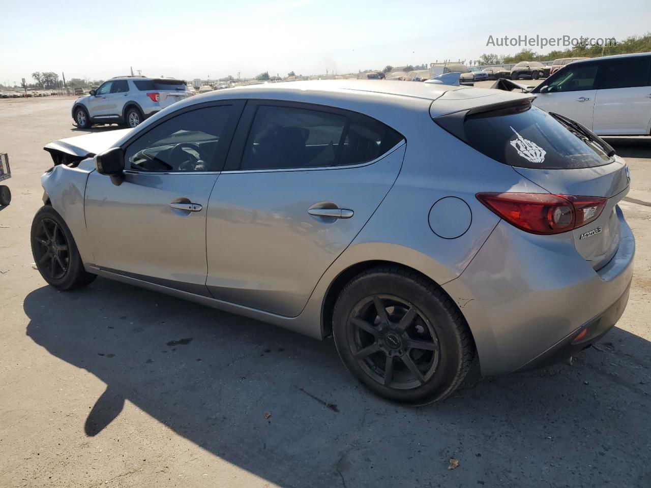 2016 Mazda 3 Touring Silver vin: JM1BM1M77G1307096