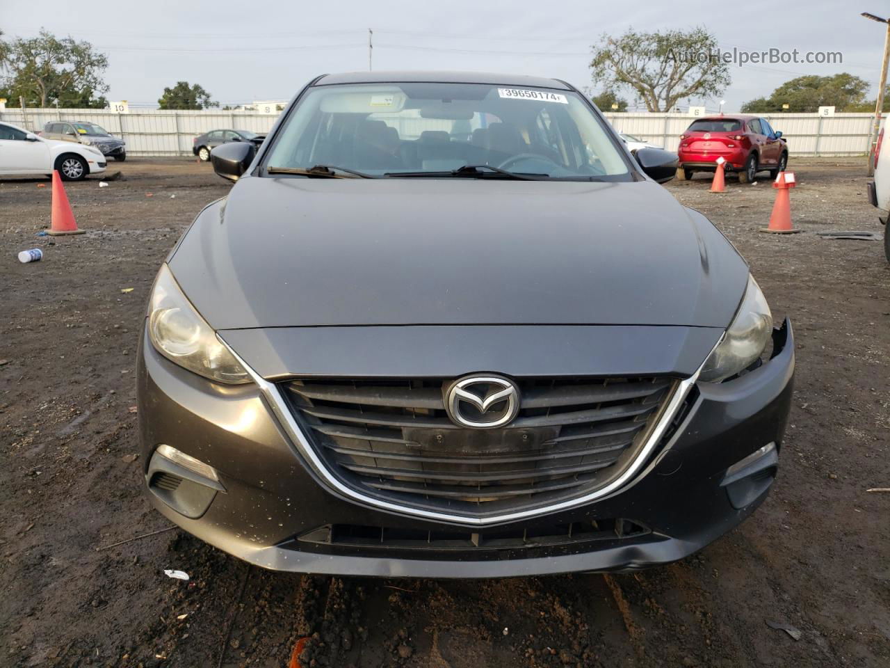 2014 Mazda 3 Grand Touring Серый vin: JM1BM1M78E1121287