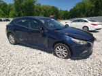 2014 Mazda 3 Grand Touring Blue vin: JM1BM1M78E1182719