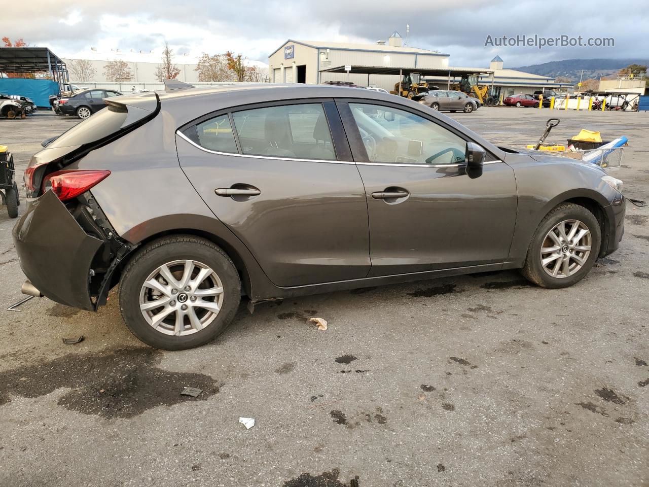 2016 Mazda 3 Touring Brown vin: JM1BM1M78G1279714