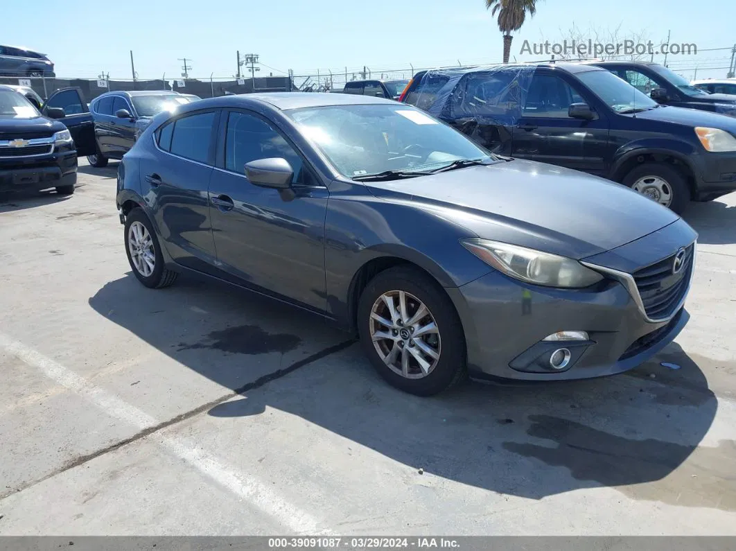 2014 Mazda Mazda3 I Grand Touring Gray vin: JM1BM1M79E1159210