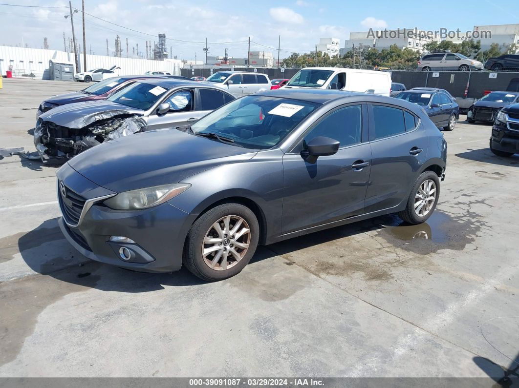 2014 Mazda Mazda3 I Grand Touring Gray vin: JM1BM1M79E1159210