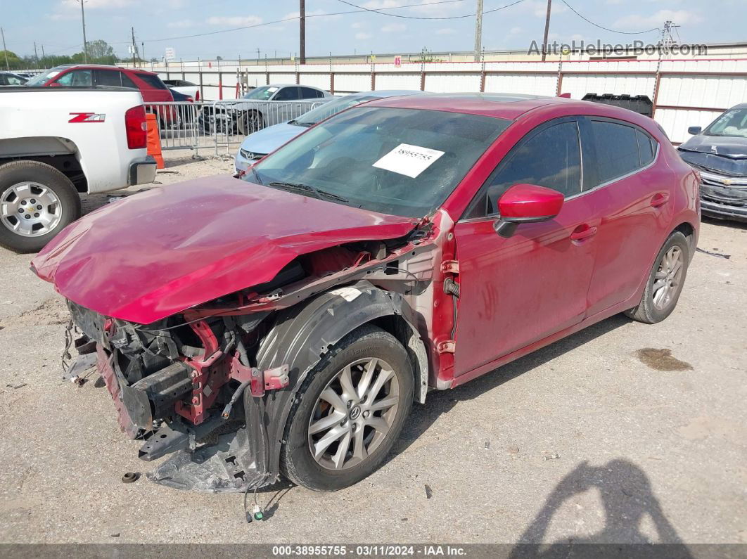 2016 Mazda Mazda3 I Touring Red vin: JM1BM1M79G1327124