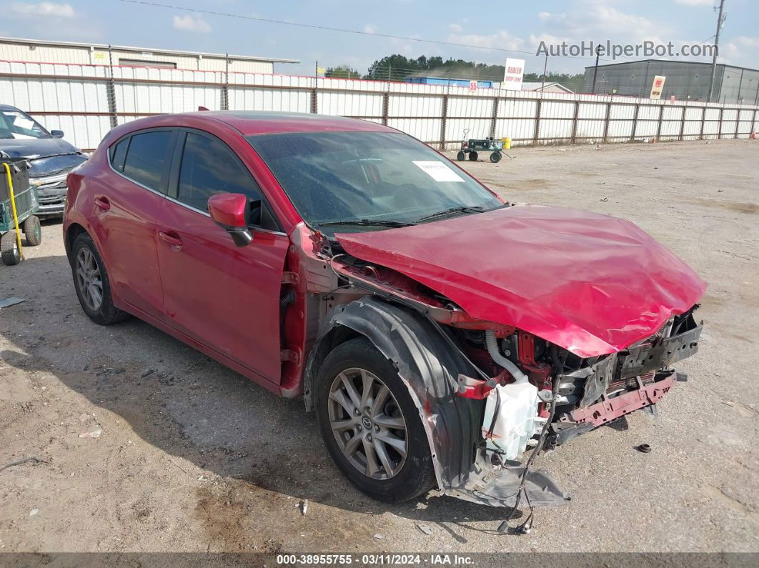 2016 Mazda Mazda3 I Touring Red vin: JM1BM1M79G1327124