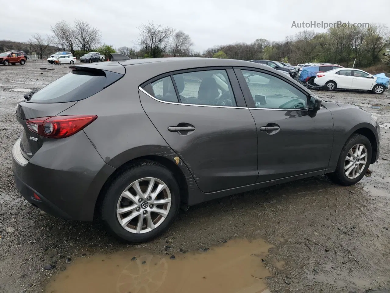 2014 Mazda 3 Grand Touring Tan vin: JM1BM1M7XE1107035