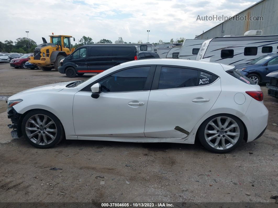 2016 Mazda Mazda3 S Grand Touring Белый vin: JM1BM1N31G1321815