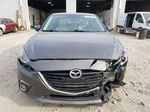 2016 Mazda 3 Grand Touring Gray vin: JM1BM1N33G1311027