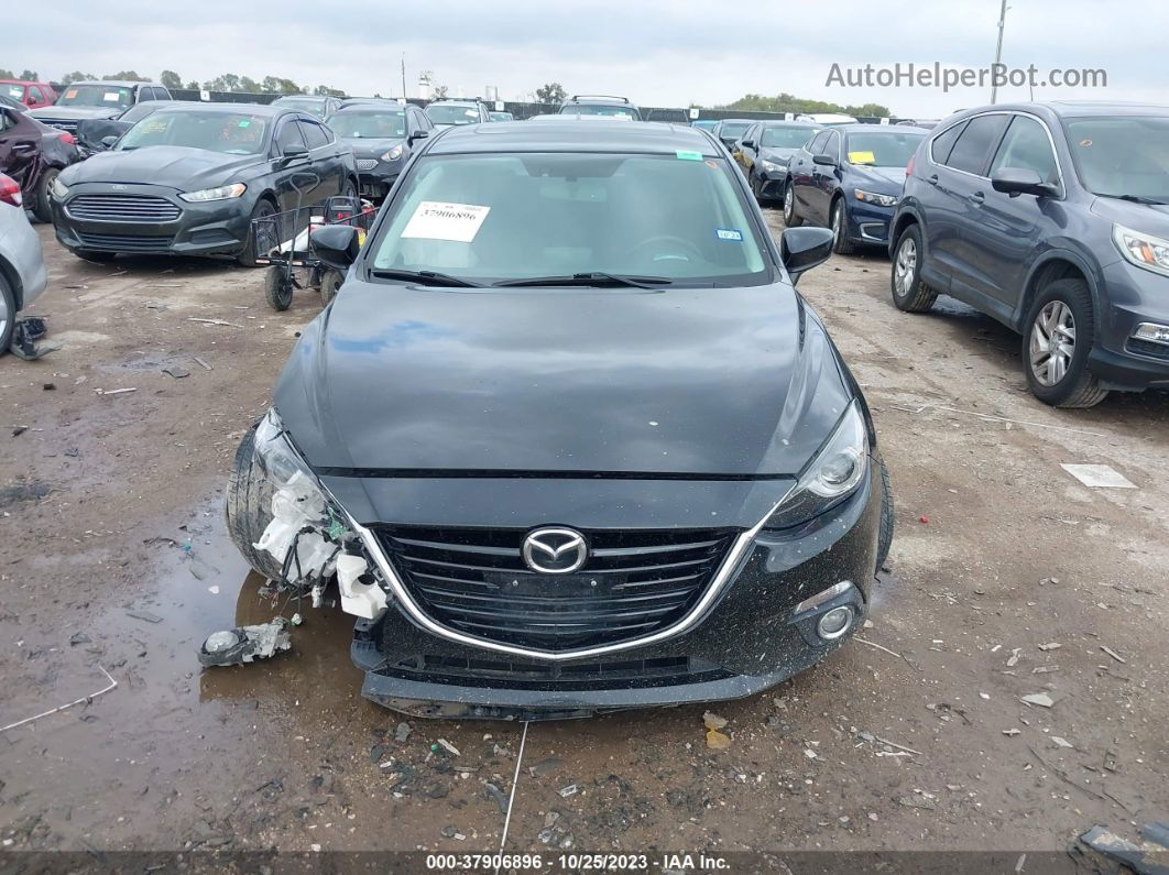 2016 Mazda Mazda3 S Grand Touring Черный vin: JM1BM1N35G1354462