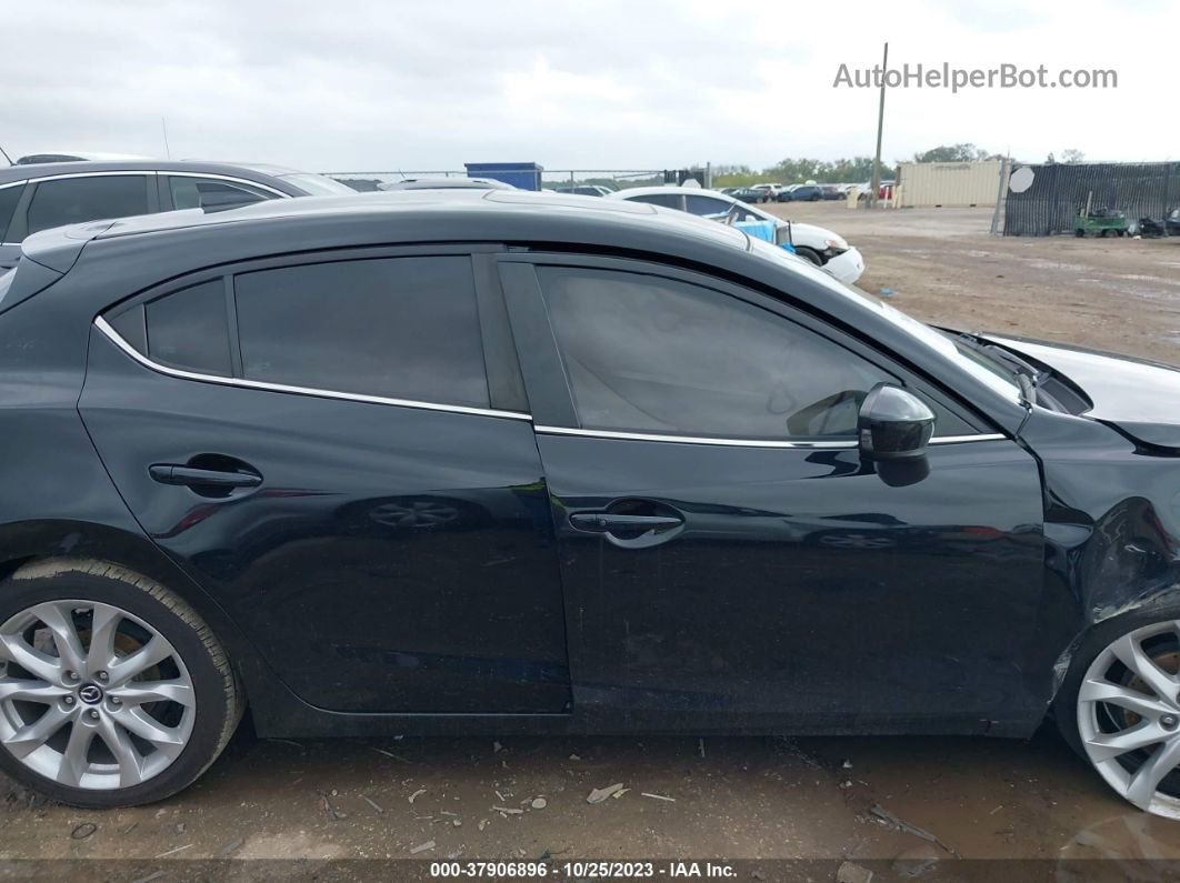 2016 Mazda Mazda3 S Grand Touring Черный vin: JM1BM1N35G1354462