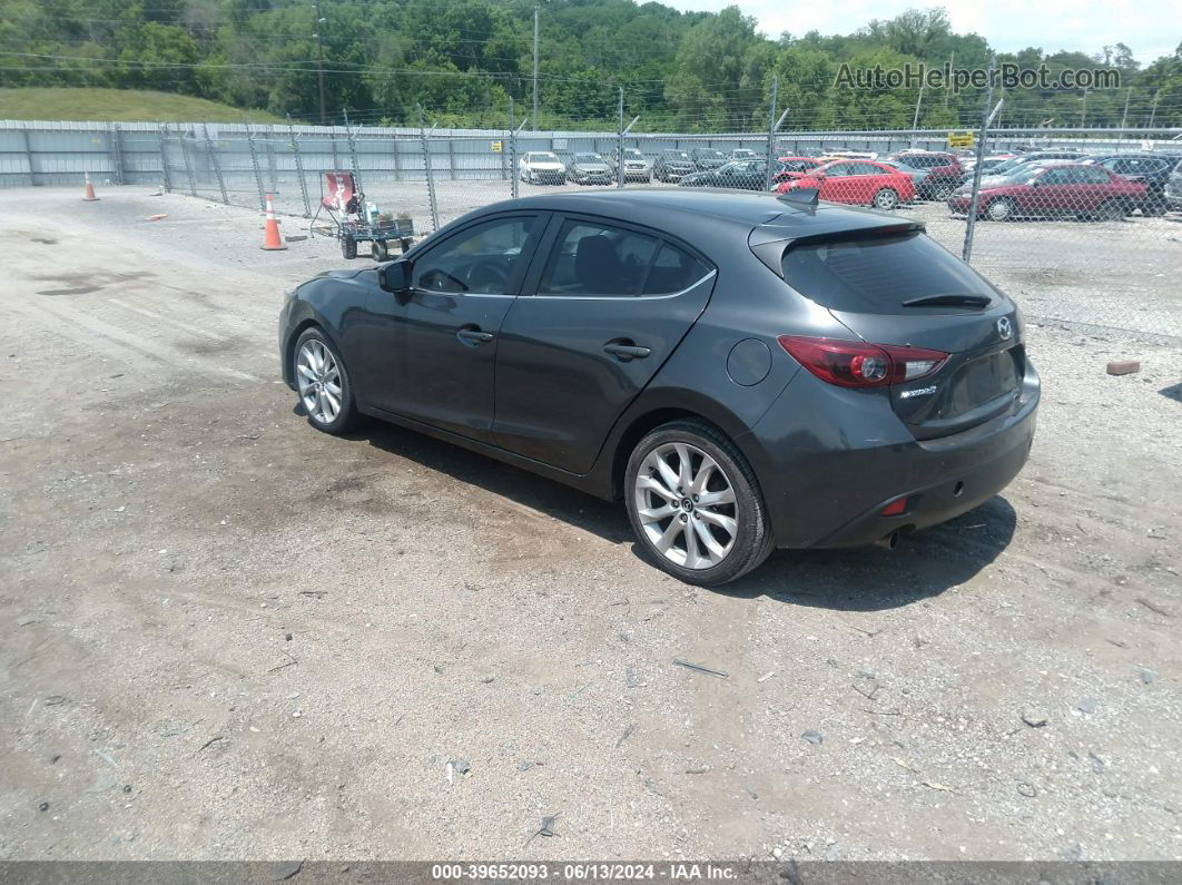 2016 Mazda Mazda3 S Grand Touring Gray vin: JM1BM1N36G1299357