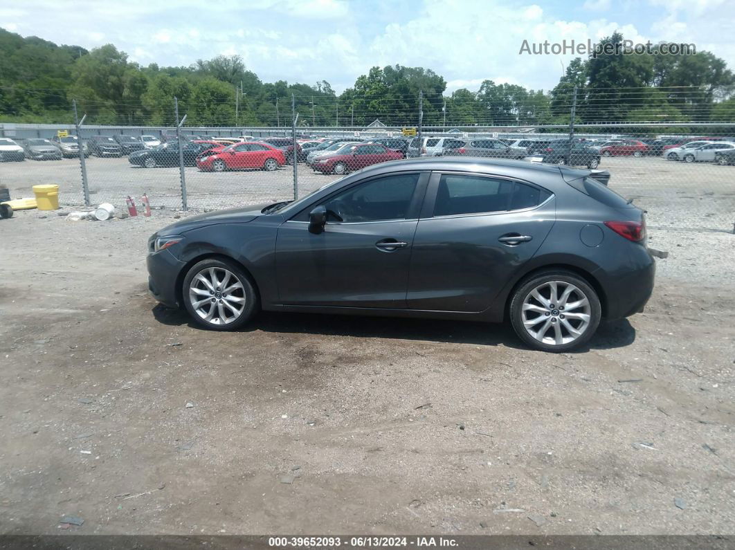 2016 Mazda Mazda3 S Grand Touring Gray vin: JM1BM1N36G1299357