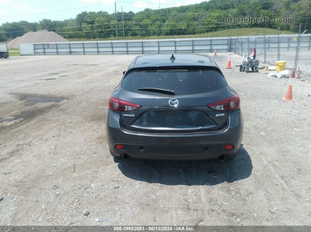 2016 Mazda Mazda3 S Grand Touring Gray vin: JM1BM1N36G1299357