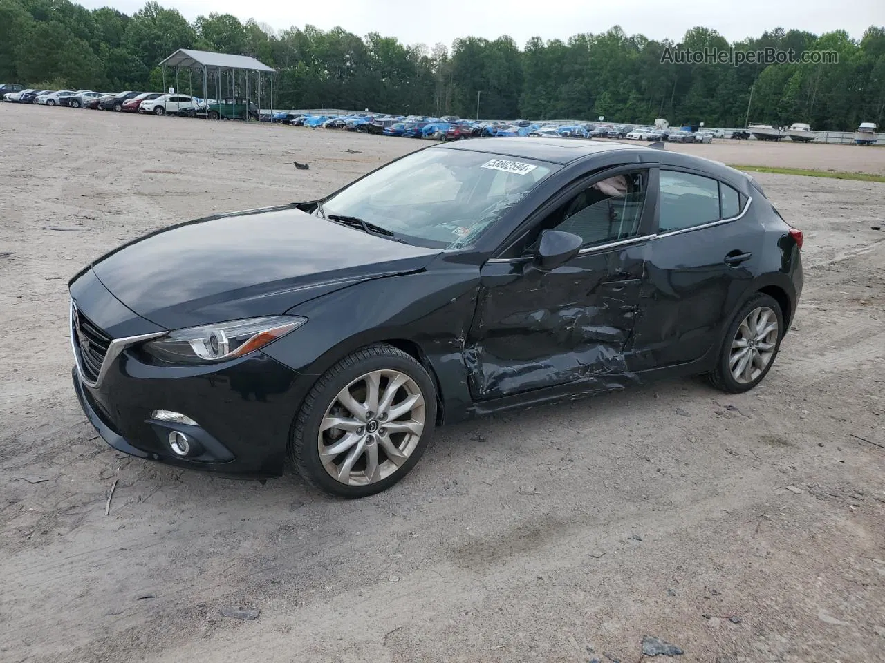 2016 Mazda 3 Grand Touring Black vin: JM1BM1N38G1321164