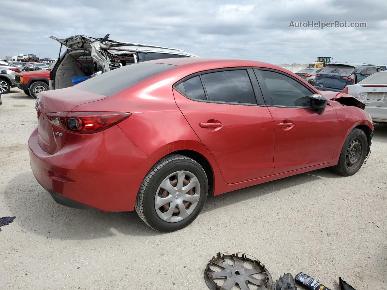 2015 Mazda 3 Sv Red vin: JM1BM1T70F1231009