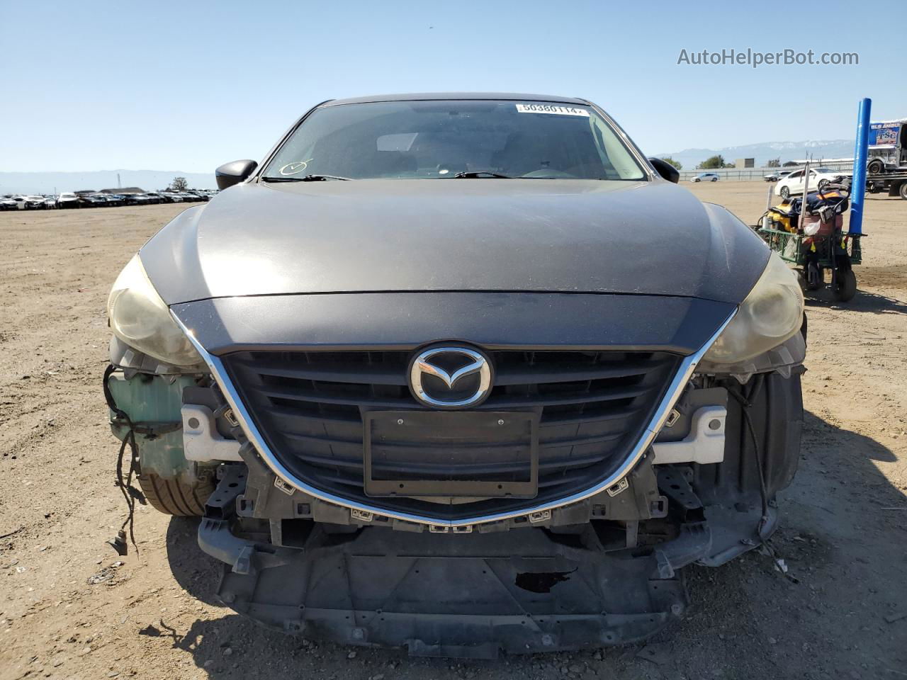 2016 Mazda 3 Sport Угольный vin: JM1BM1T70G1307250