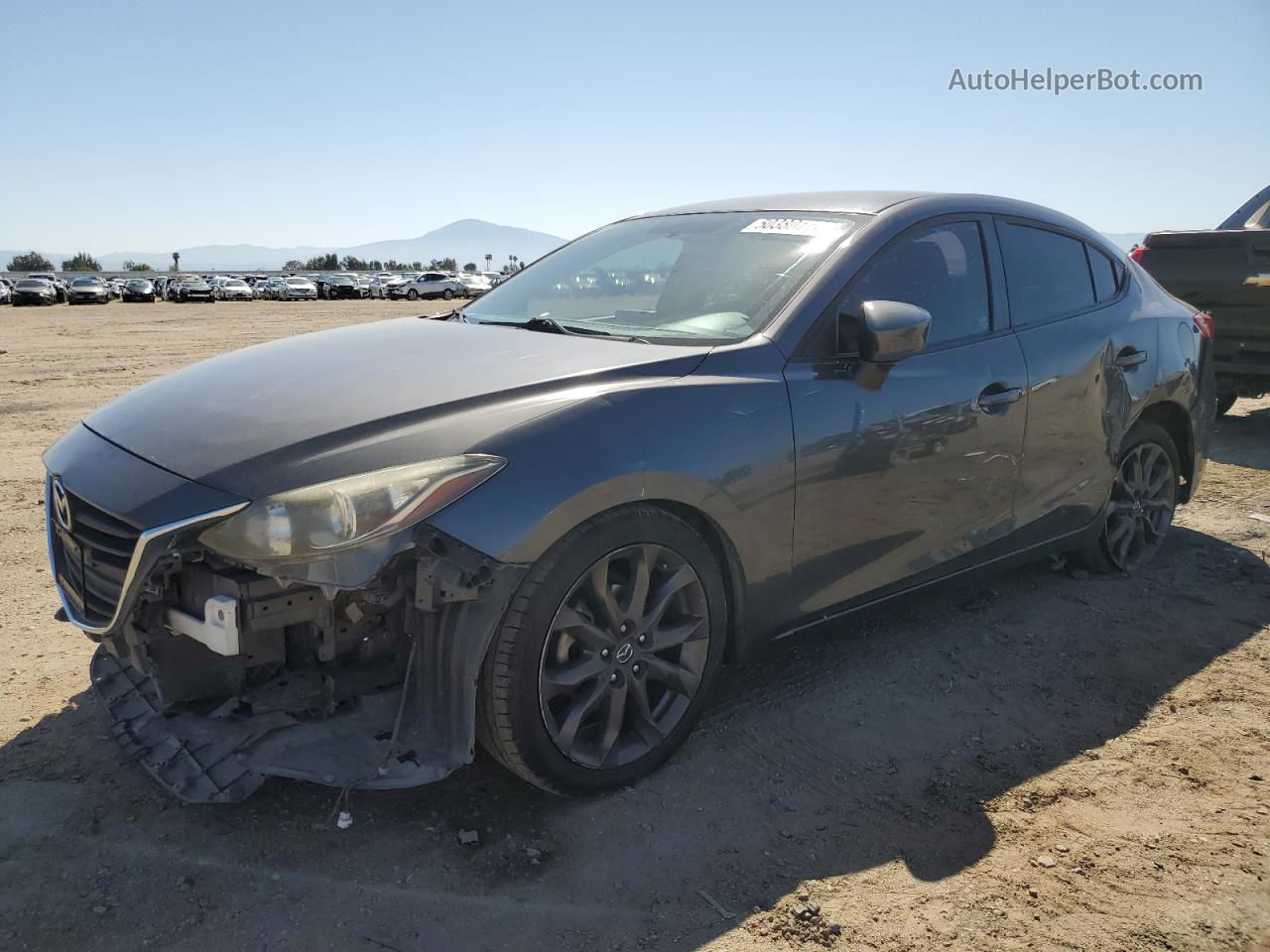 2016 Mazda 3 Sport Угольный vin: JM1BM1T70G1307250