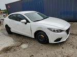 2016 Mazda 3 Sport White vin: JM1BM1T70G1312495