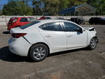 2016 Mazda 3 Sport White vin: JM1BM1T70G1329538