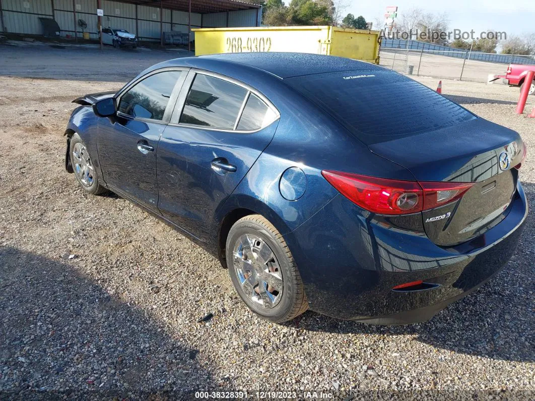 2014 Mazda Mazda3 I Sv Blue vin: JM1BM1T71E1209907