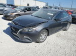 2015 Mazda 3 Sv Gray vin: JM1BM1T71F1274032