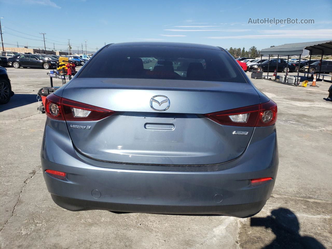 2014 Mazda 3 Sv Синий vin: JM1BM1T72E1136868