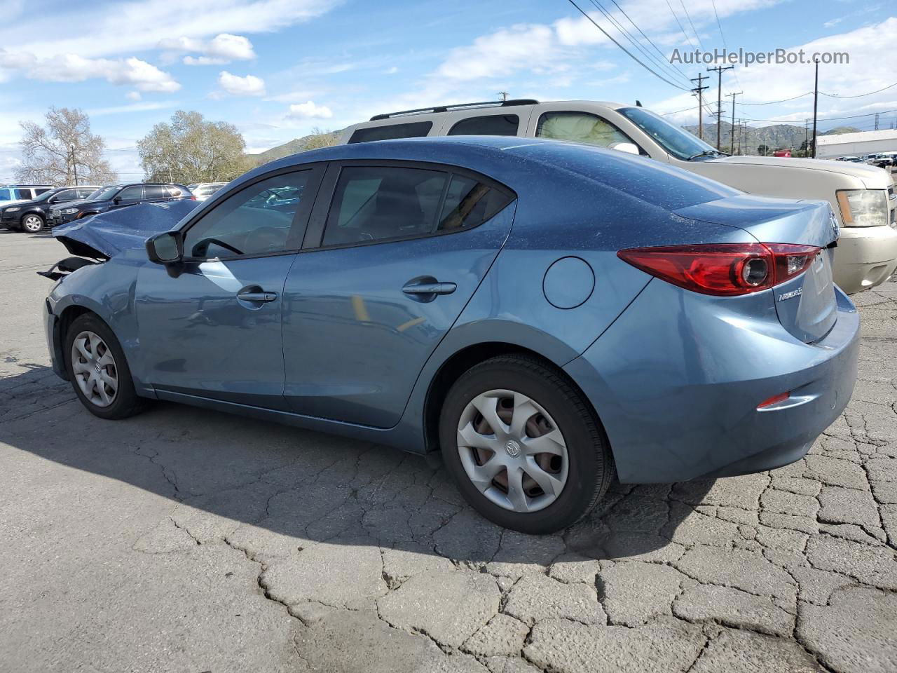 2015 Mazda 3 Sv Blue vin: JM1BM1T72F1232405