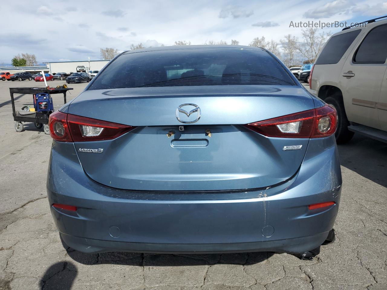 2015 Mazda 3 Sv Blue vin: JM1BM1T72F1232405