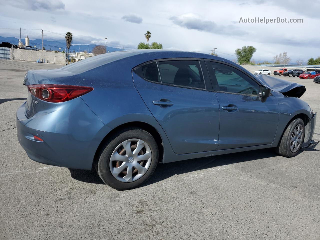 2015 Mazda 3 Sv Blue vin: JM1BM1T72F1232405