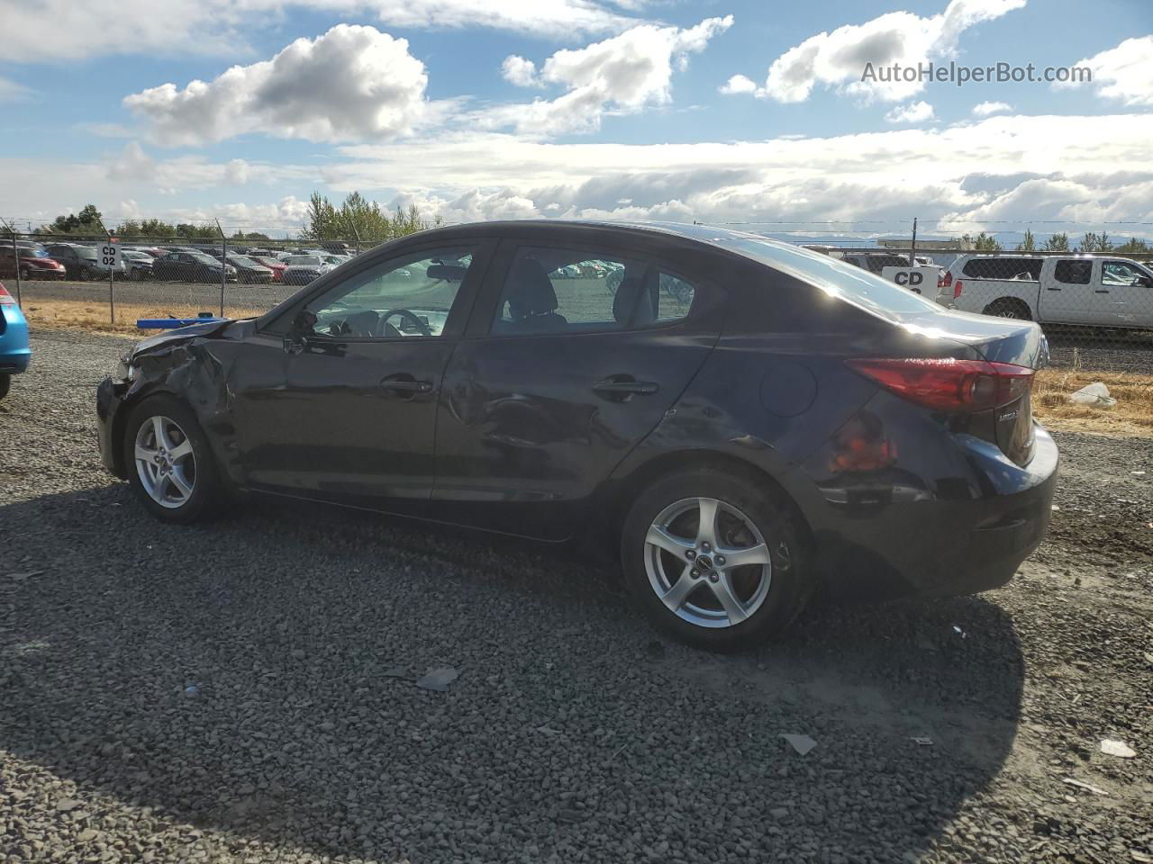 2015 Mazda 3 Sv Black vin: JM1BM1T73F1243820