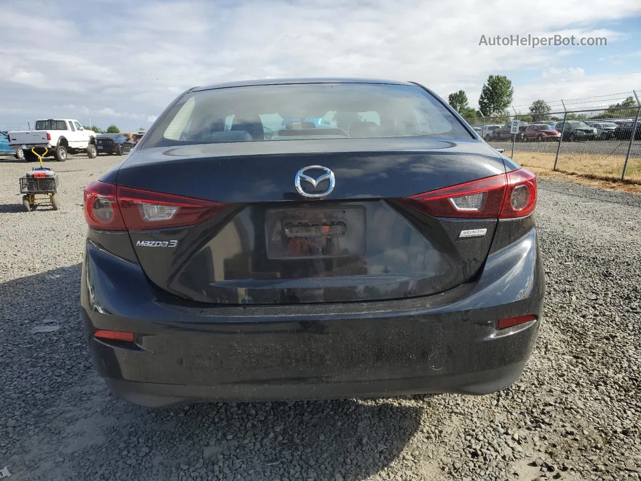 2015 Mazda 3 Sv Черный vin: JM1BM1T73F1243820