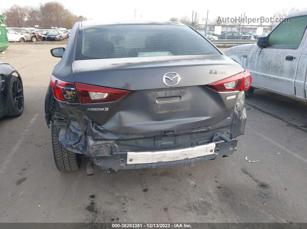 2015 Mazda Mazda3 I Sv Gray vin: JM1BM1T73F1259872