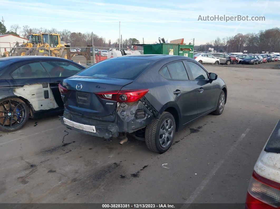 2015 Mazda Mazda3 I Sv Gray vin: JM1BM1T73F1259872