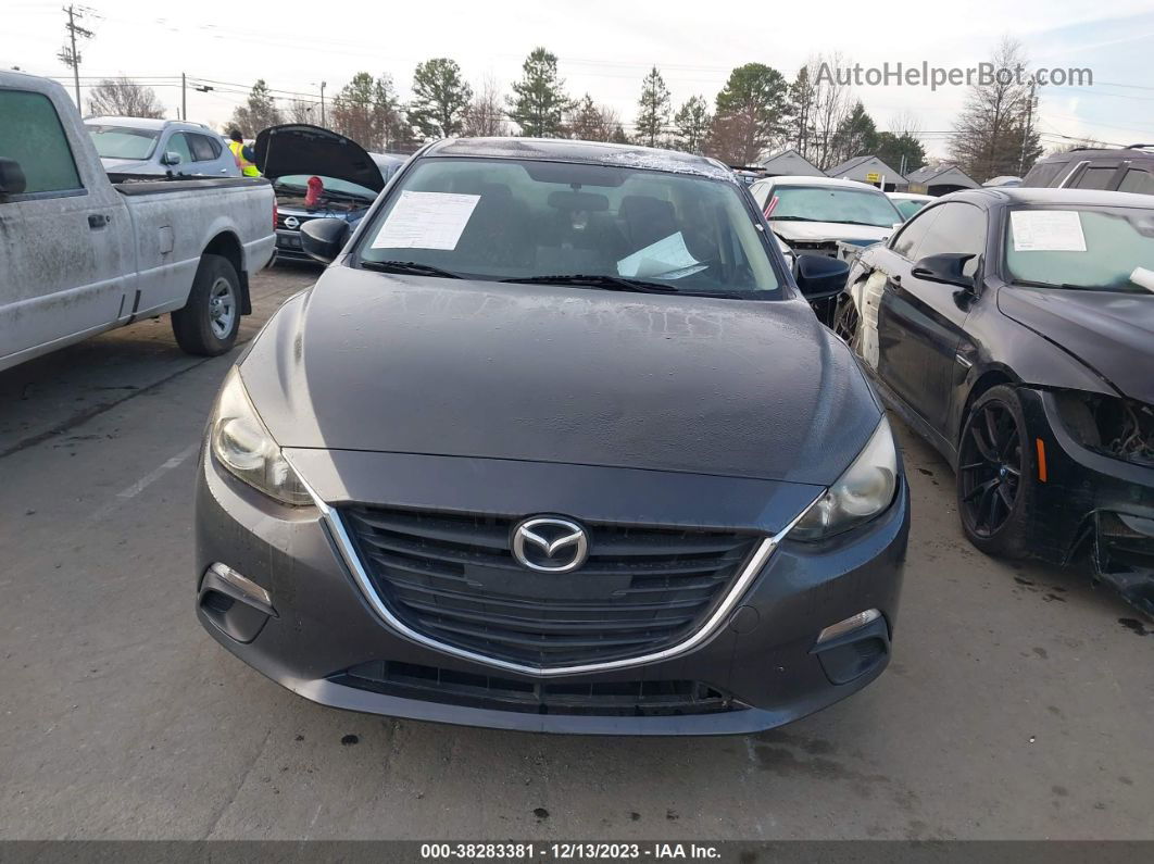 2015 Mazda Mazda3 I Sv Gray vin: JM1BM1T73F1259872